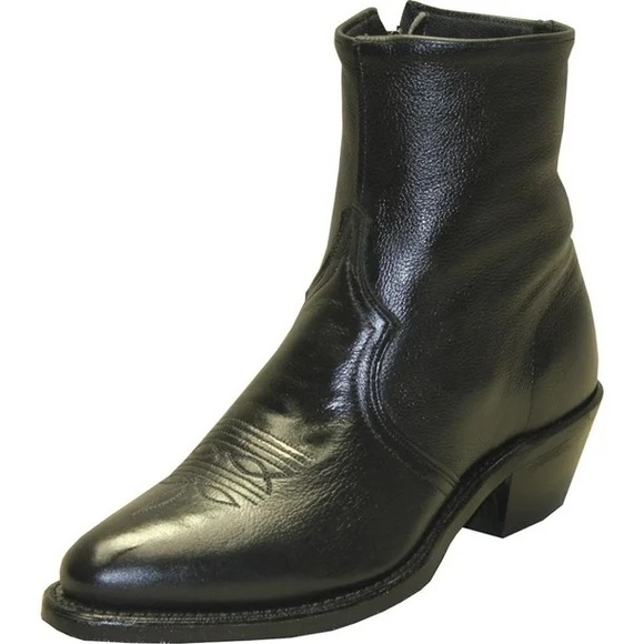 Abilene Mens Sage by Boot Zipper Short - Picture 1 of 6